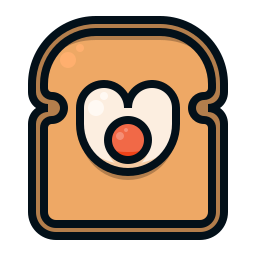 Sunny side up icon
