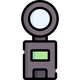 medidor de luz icono