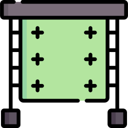 zielony ekran ikona