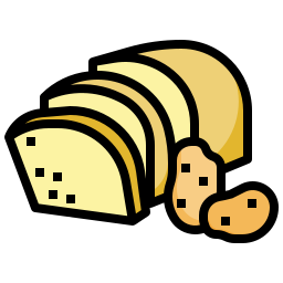 chleb ziemniaczany ikona