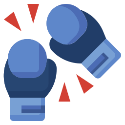 Боксерские перчатки иконка