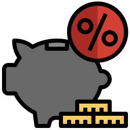 Piggy bank icon