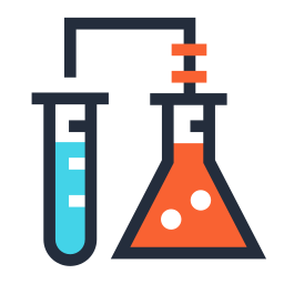 Test tubes icon