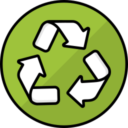 Recycling symbol icon