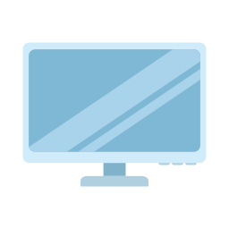 Computer monitor icon