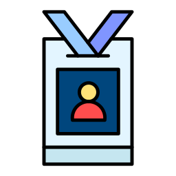 Identity card icon