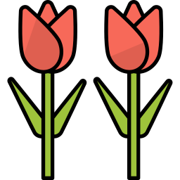 tulipanes icono