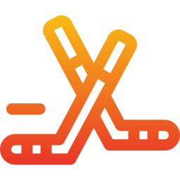 disco da hockey icona