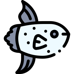 poisson-lune Icône