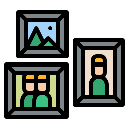Picture frames icon