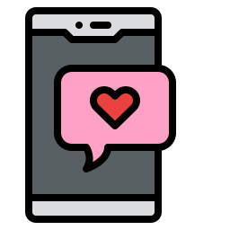 Love message icon