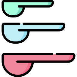 Measuring spoons icon