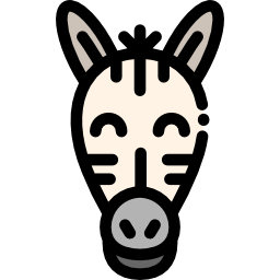 zebra icona