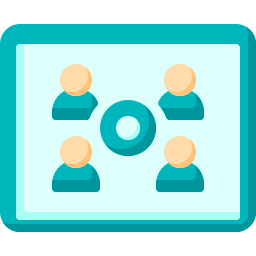 그룹 회의 icon