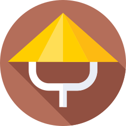 Bamboo hat icon