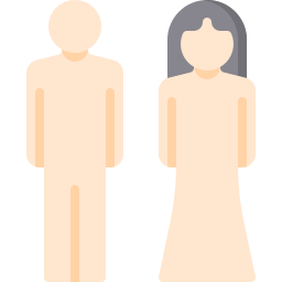 homme et femme Icône