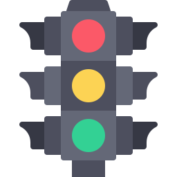 Traffic light icon