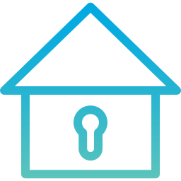 House lock icon