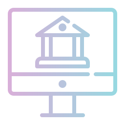 banca en línea icono