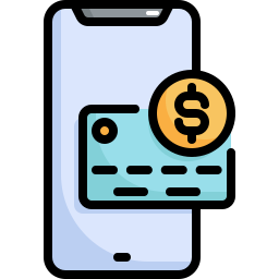 mobiel geld icoon