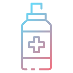 Hand sanitizer icon