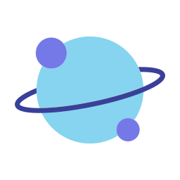 Outer space icon