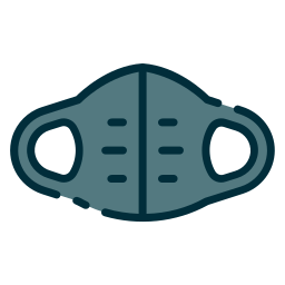 maschera di sicurezza icona