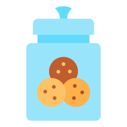 tarro de galletas icono