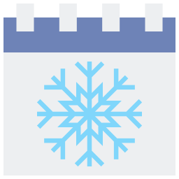 Winter season icon