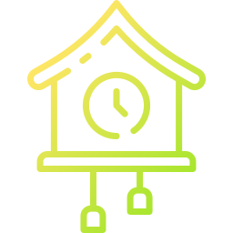 Cuckoo clock icon