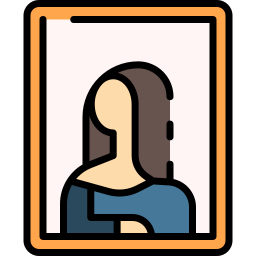 Mona lisa icon