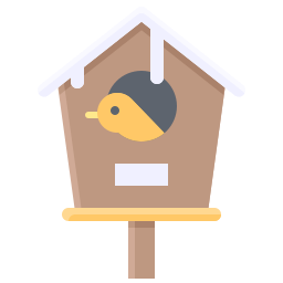 casa degli uccelli icona
