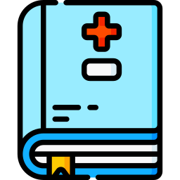 libro de medicina icono