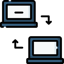 Data transfer icon