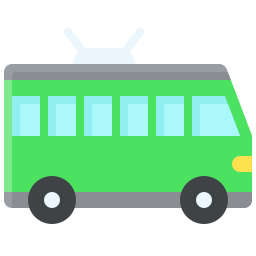 bus de tournée Icône
