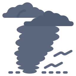 tornade Icône