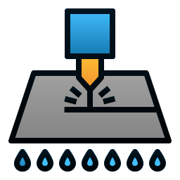 Water jet icon