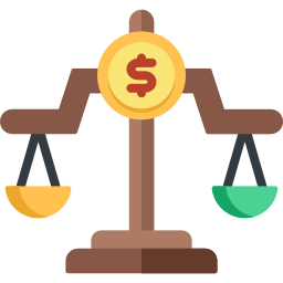 Balance scale icon