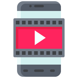 video móvil icono