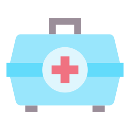 Medical kit icon