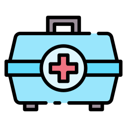 Medical kit icon