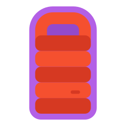 Sleeping bag icon