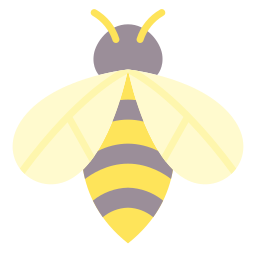 abeja icono