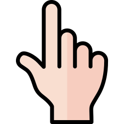 Two fingers icon