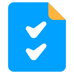 Shopping list icon