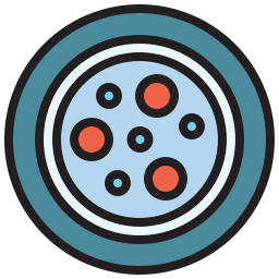 Petri dish icon