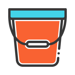 Water bucket icon