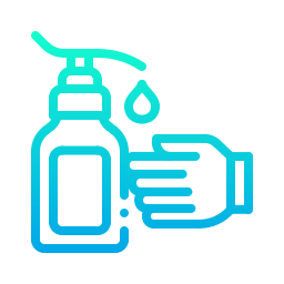 Hand sanitizer icon