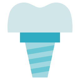 Dental implant icon