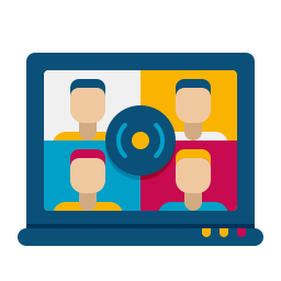 Video conference icon